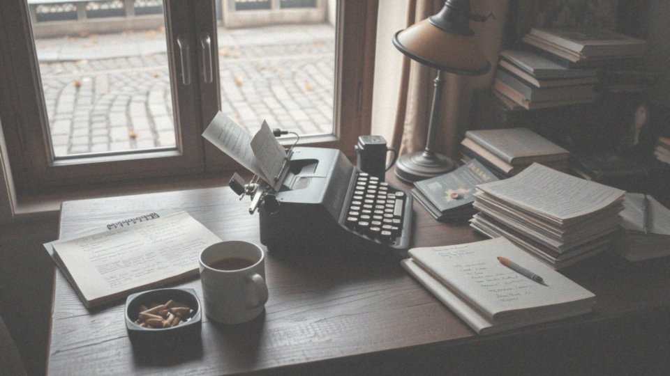 Jakie są przykłady użycia _na bieżąco_ w literaturze?