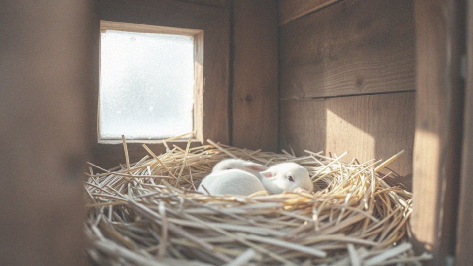 Jak temperatura wpływa na wykot królików zimą?