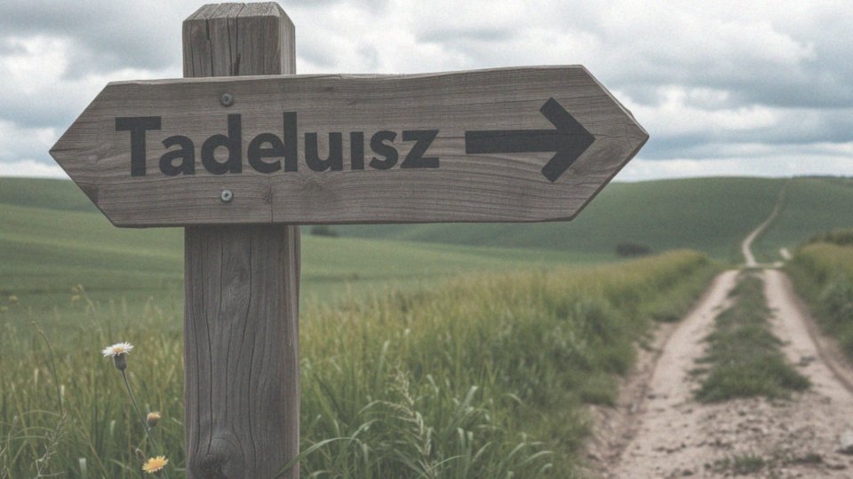 Jakie jest pochodzenie imienia Tadeusz?