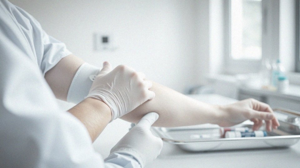 Jak pobierana jest próbka krwi do testu obciążenia glukozą?
