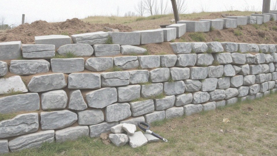 Jakie materiały są używane do budowy murów oporowych?
