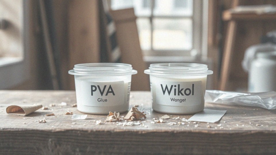 Klej PVA a wikol – różnice i zastosowanie w praktyce
